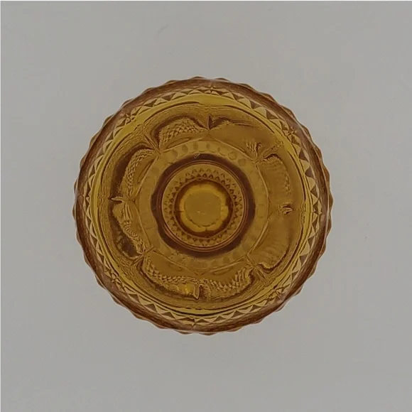 Viking Glass Amber Diamond Point Fairy Light - Picture 3 of 10